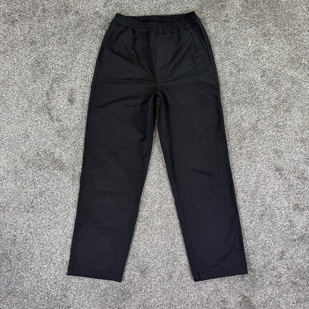 Devium USA Made Mens Medium Black Elastic Waist Utility Pant Drawstring Trousers